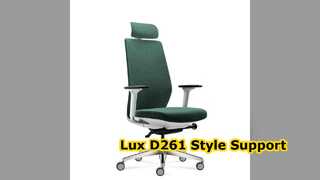 Lux D261 Sedia da ufficio ergonomica Fashion Verde