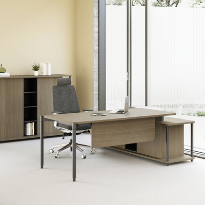 comprare FLEX Design ergonomico ufficio esecutivo scrivania di forma rettangolare con spazioso deposito online manufacture