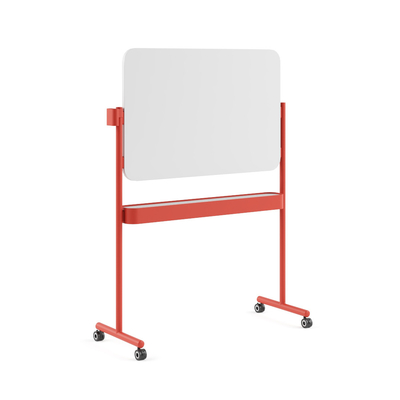 comprare Sala conferenze flessibile Tavola bianca mobile su caster Magnetico multifunzionale online manufacture