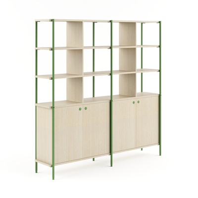 comprare FLEX Moderno ufficio Legno divisorio ripiani unità divisori armadio scaffali aperti Organizzatore online manufacture