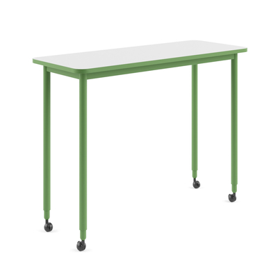 comprare FLEX Tavolo modulare per ufficio rettangolare versatile con ruote per un facile riposizionamento online manufacture