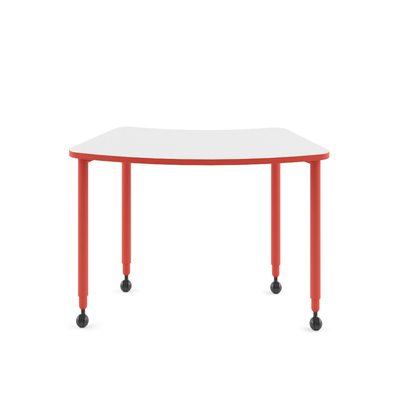 comprare FLEX Tavoli per sale conferenze modulari, tavolo riunioni di formazione dinamica con caster online manufacture
