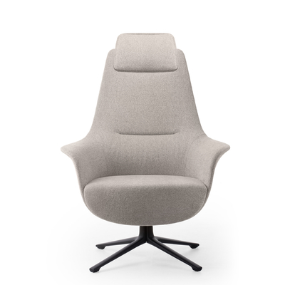 comprare Moderno tessuto comodo seduta superiore ufficio salotto sedia e ottomano online manufacture