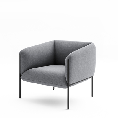 comprare Disegno minimalista Sofà moderno per ufficio Poltrona singola 425mm Altezza per piccoli spazi online manufacture
