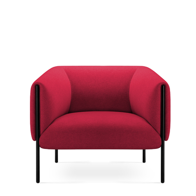 comprare GRANDEUR tessuto moderno divano da ufficio singolo sedile ergonomico supporto singolo poltrona online manufacture
