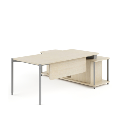comprare FLEX Stazione di lavoro dirigenziale mobili da ufficio Disegno elegante con cassetti chiudibili online manufacture