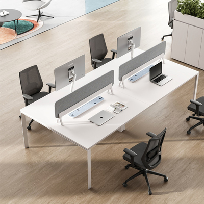 qualità MC3.0 Office Workstation Scrivania 4 persone Tavolo ufficio Disegno moderno con schermo da scrivania fabbrica