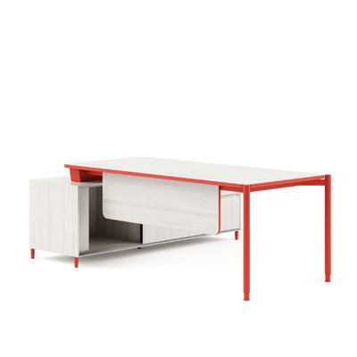 FLEX Office Executive Desk Altezza regolabile con gestione integrata dei cavi